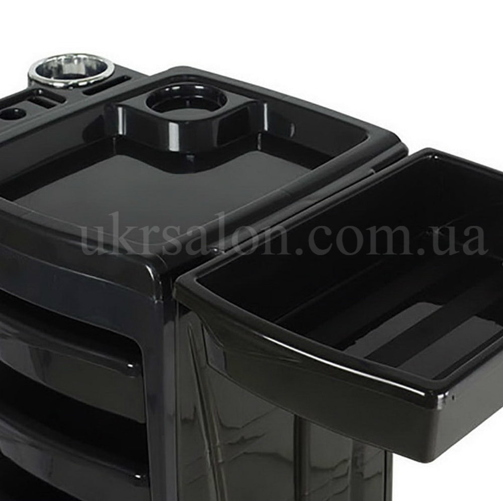 Парикмахерская тележка Pomocnik CAPRI Black