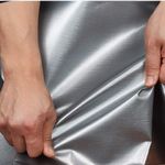 Тент 3х5 от дождя и снега 200г./м2 (серый) тарпаулиновый. Усиленные края.