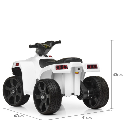 Дитячий електроквадроцикл від 1 до 4 років Bambi M 3893EL