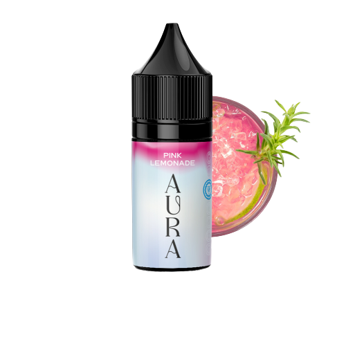 Солевая Жидкость Aura 15ml Pink Lemonade (Аура Розовый лимонад) 30mg | 50mg
