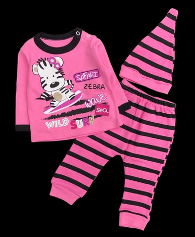 Костюм 3в1: світшот, штани, шапочка, бавовна, двунитка з начосом