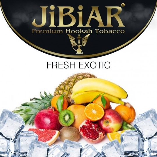 Табак Jibiar Fresh Exotic (Джибиар Фреш Экзотик) 100g (срок годности истек)