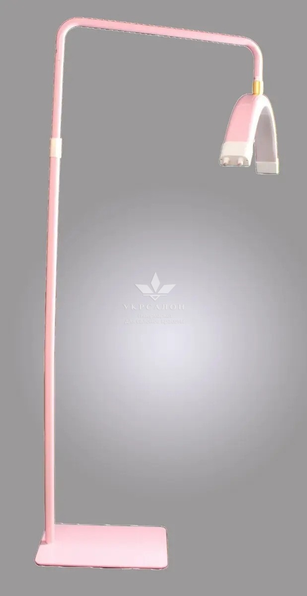 Безтіньова Led лампа для бьюті майстра Smart Moon Light HD-M8X, 60 Вт, рожева