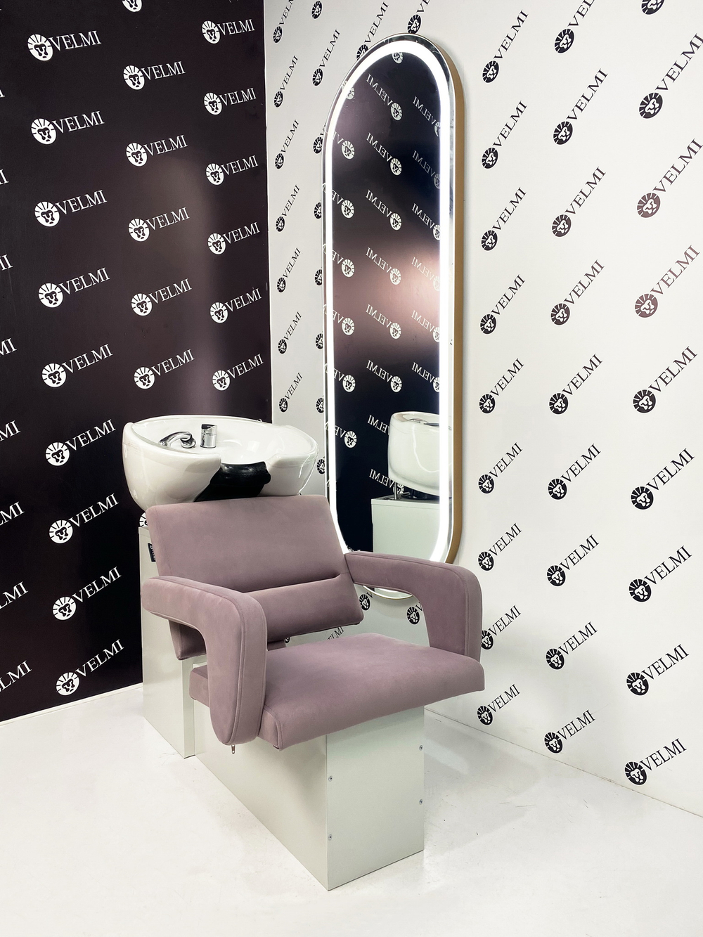 Перукарська мийка Cheap Flamingo white