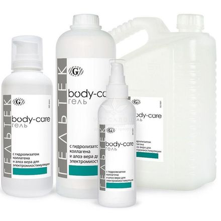 Гель з гидролизатом колагену і Aloe Vera для електростимуляції серії Body-Care, Гельтек