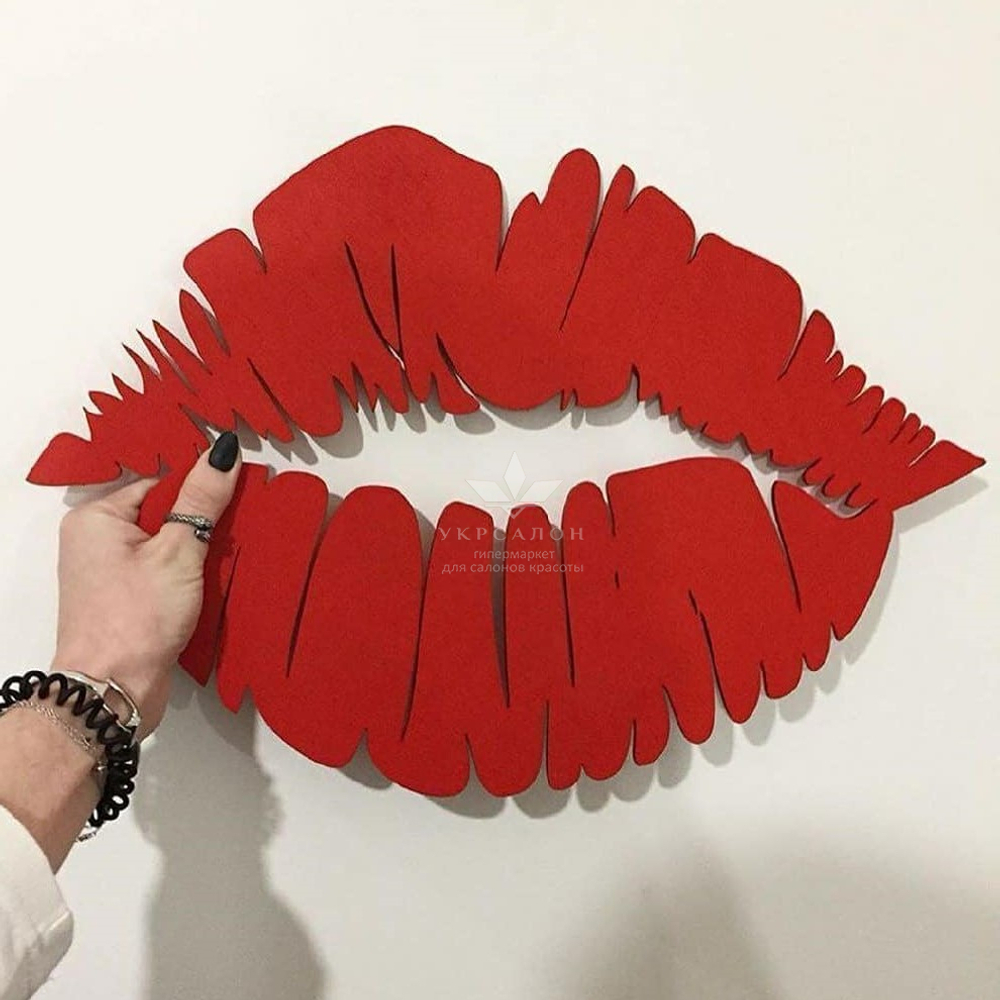 Модульне панно для салону краси lips