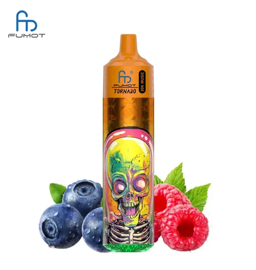RandM Tornado 30000 - Blueberry Raspberry 5%