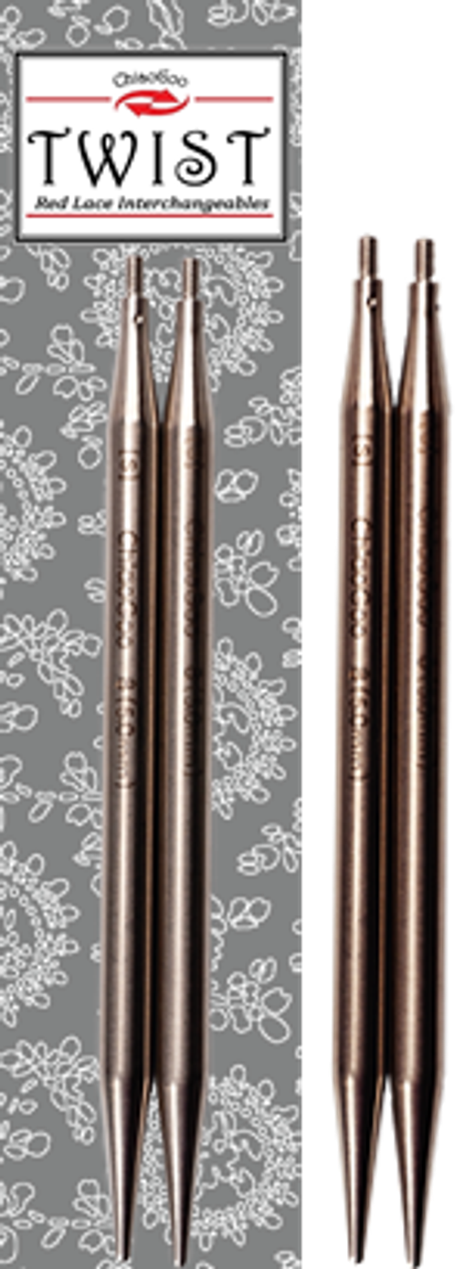 Cпицы ChiaoGoo TWIST Lace Tips (13 cm)