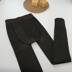 Колготи з утепленням в сердечко