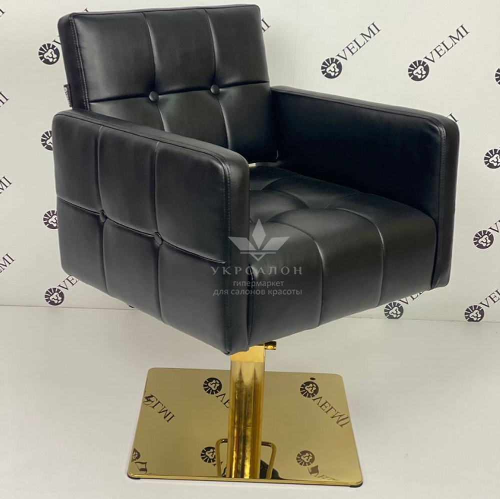 Квадрат с гидравликой позолоченный