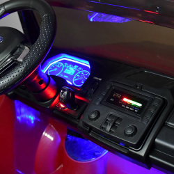 Дитячий двомісний електромобіль джип Ford M 4790EBLR(24V)