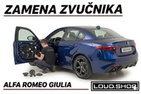 Komplet Zvučnika Alfa Romeo Giulia