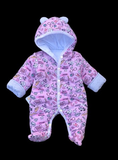 Комбінезон з капюшоном "Зорепад", бавовна, синтепон ТМ "Happy ТОТ"