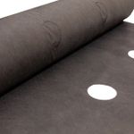 Агроволокно 50г./м2 1.6x100м. Черное с перфорацией 3 отверстия