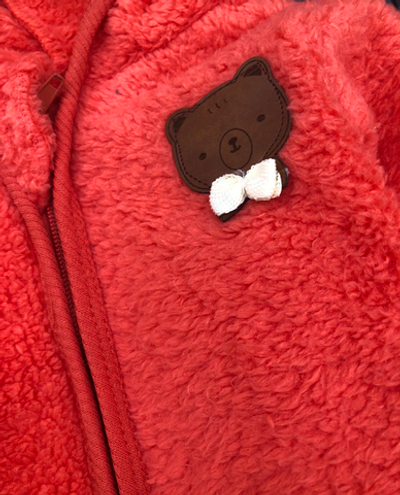 Костюм 2 в 1: кофта, штани "Ведмедик", набивна махра ТМ "Murat Baby" (80 см)