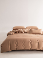 Комплект постельного белья Однотонный Сатин Элитный OCE015