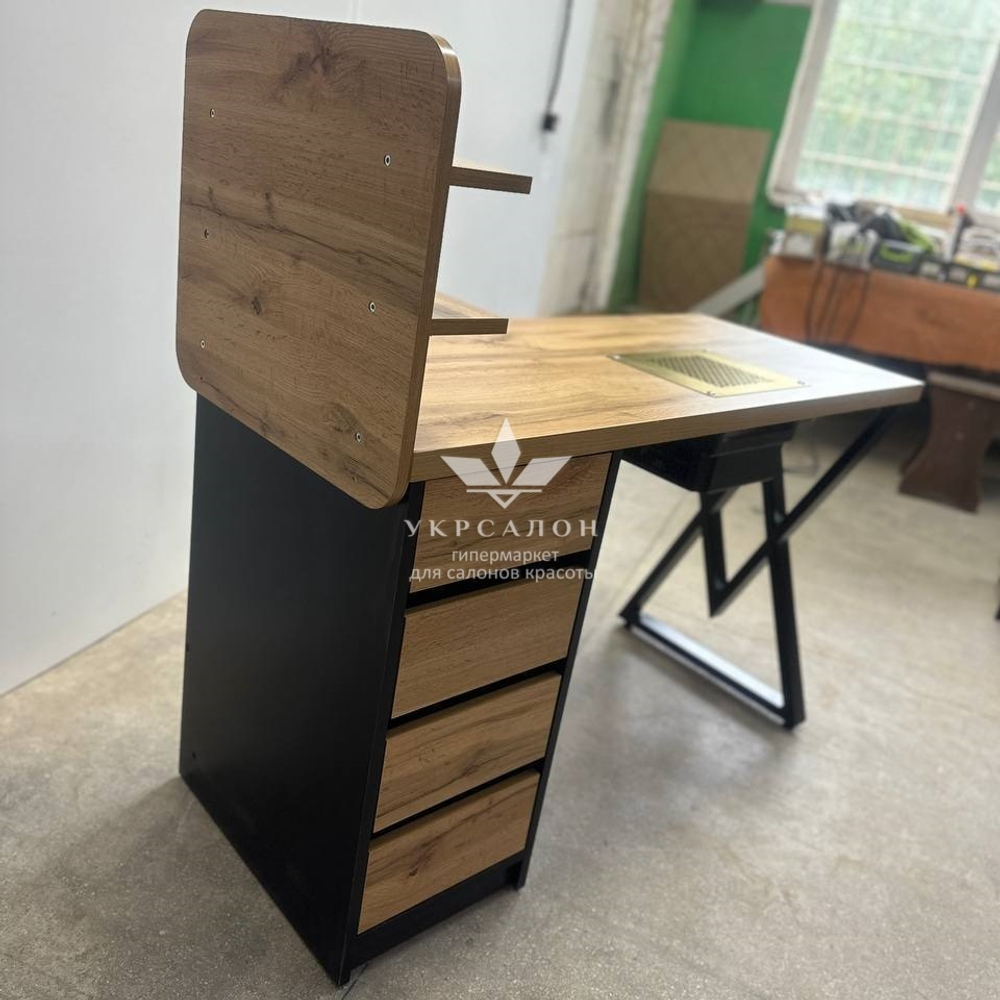 Манікюрний стіл Mark SM-100 plus з надбудовою