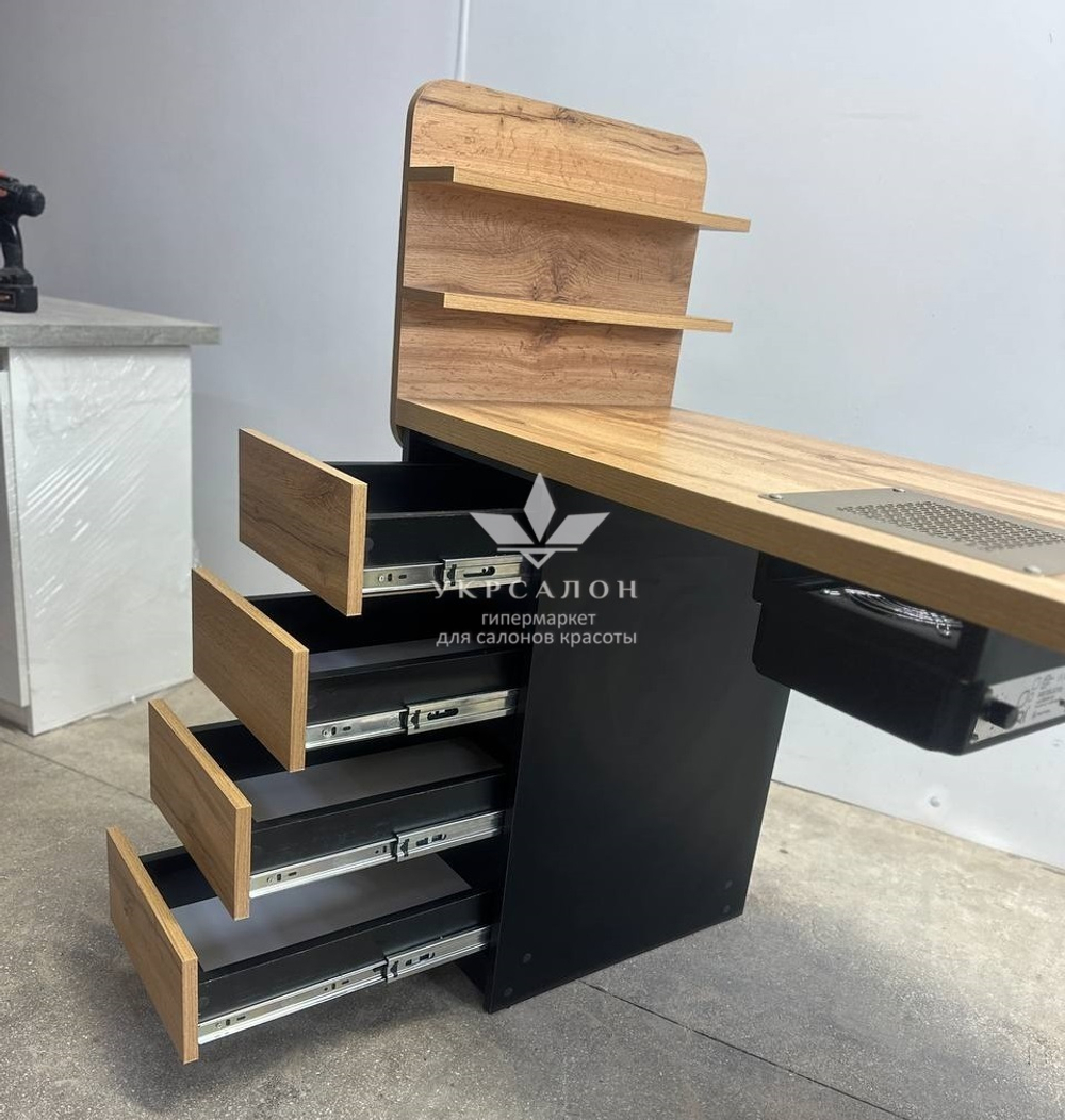 Манікюрний стіл Mark SM-100 plus з надбудовою