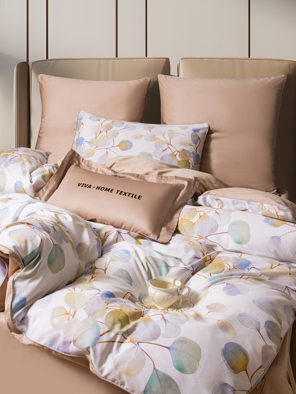 Комплект постельного белья Сатин Премиум CPA048