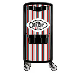 Парикмахерская тележка Elogy Barber черная