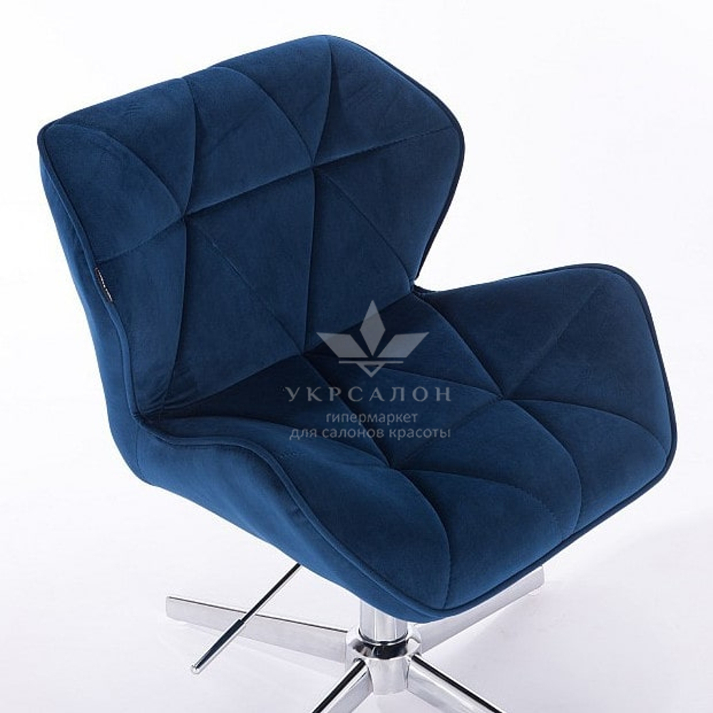 Стільчик клієнта Paris velor cross