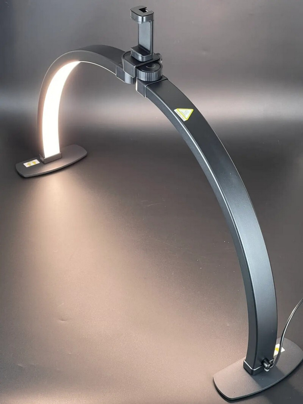 Настільна складана безтіньова LED-лампа F-700A, чорна