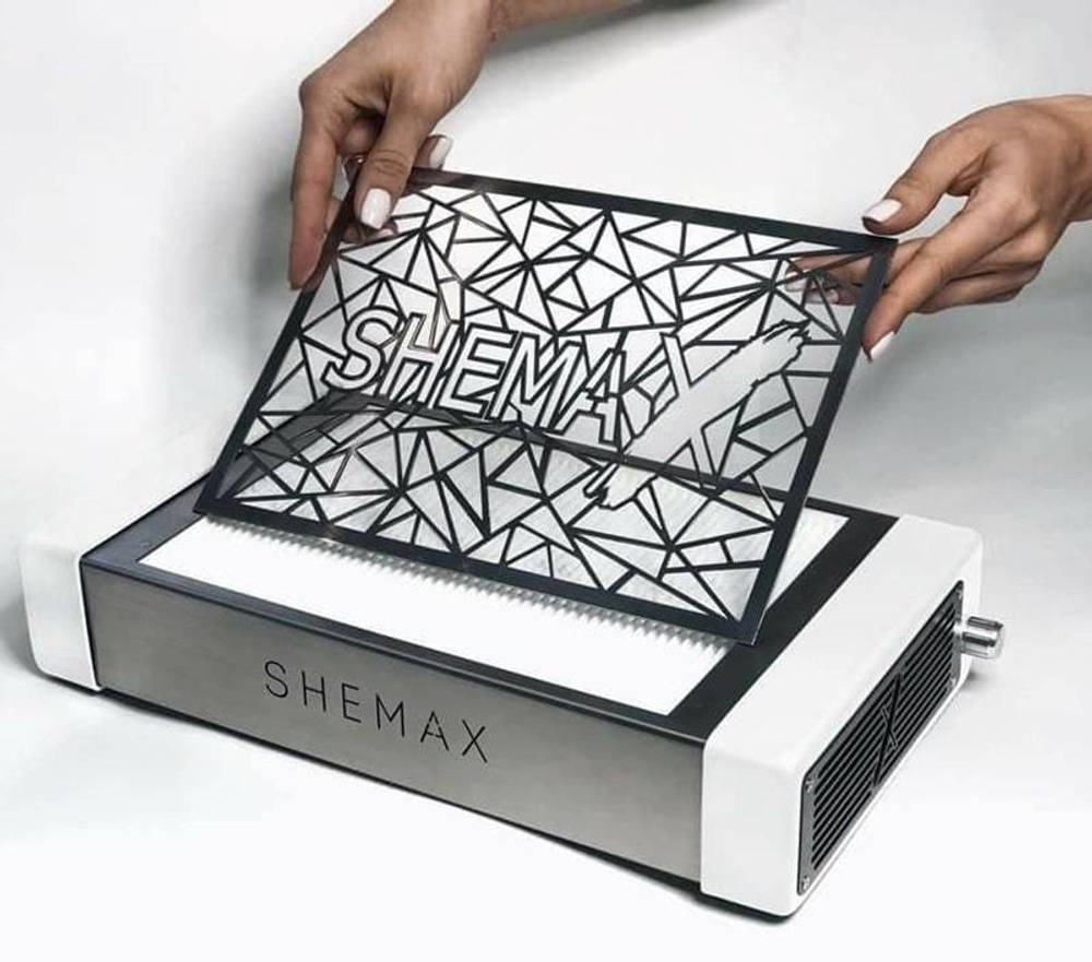 Настольная вытяжка для маникюра с фильтром SheMax, 50 ватт