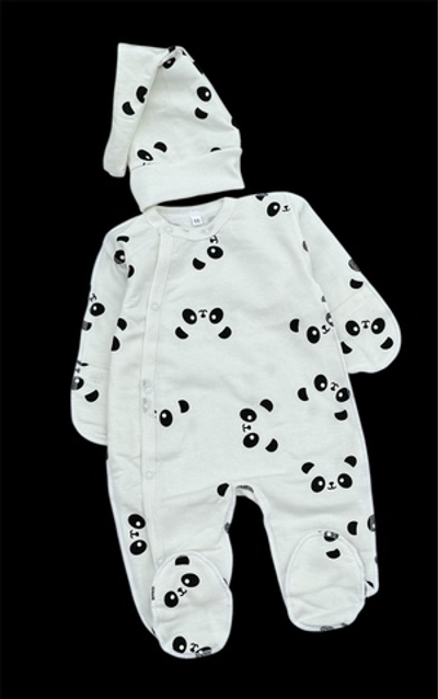 Чоловічок із шапочкою "Панда", футер ТМ "UA"