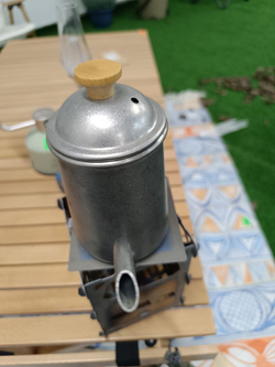 Чайник с длинным носом походный