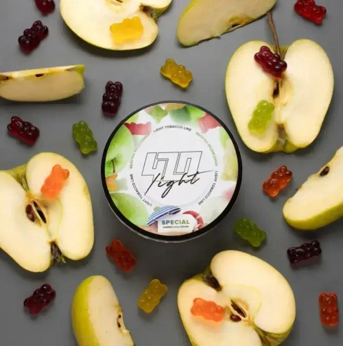 Табак 420 Light Яблочные Мишки 100г