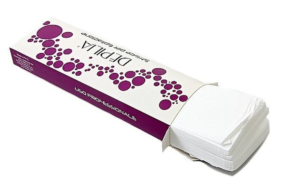 Папір для депіляції в смужках, 50 шт