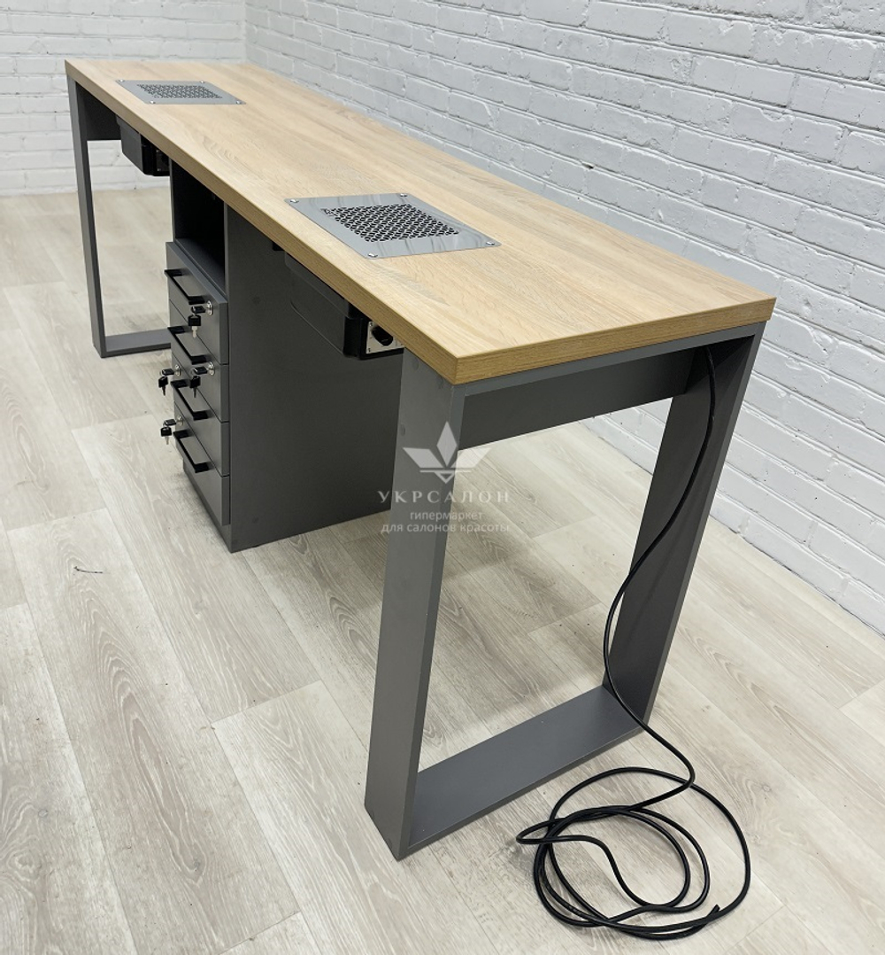 Манікюрний стіл Mark SM-500-12b з витяжкою