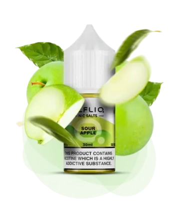 ELFLIQ - Sour Apple (5% nic, 30ml)