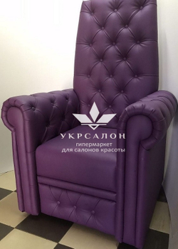 Педикюрное крісло трон queen