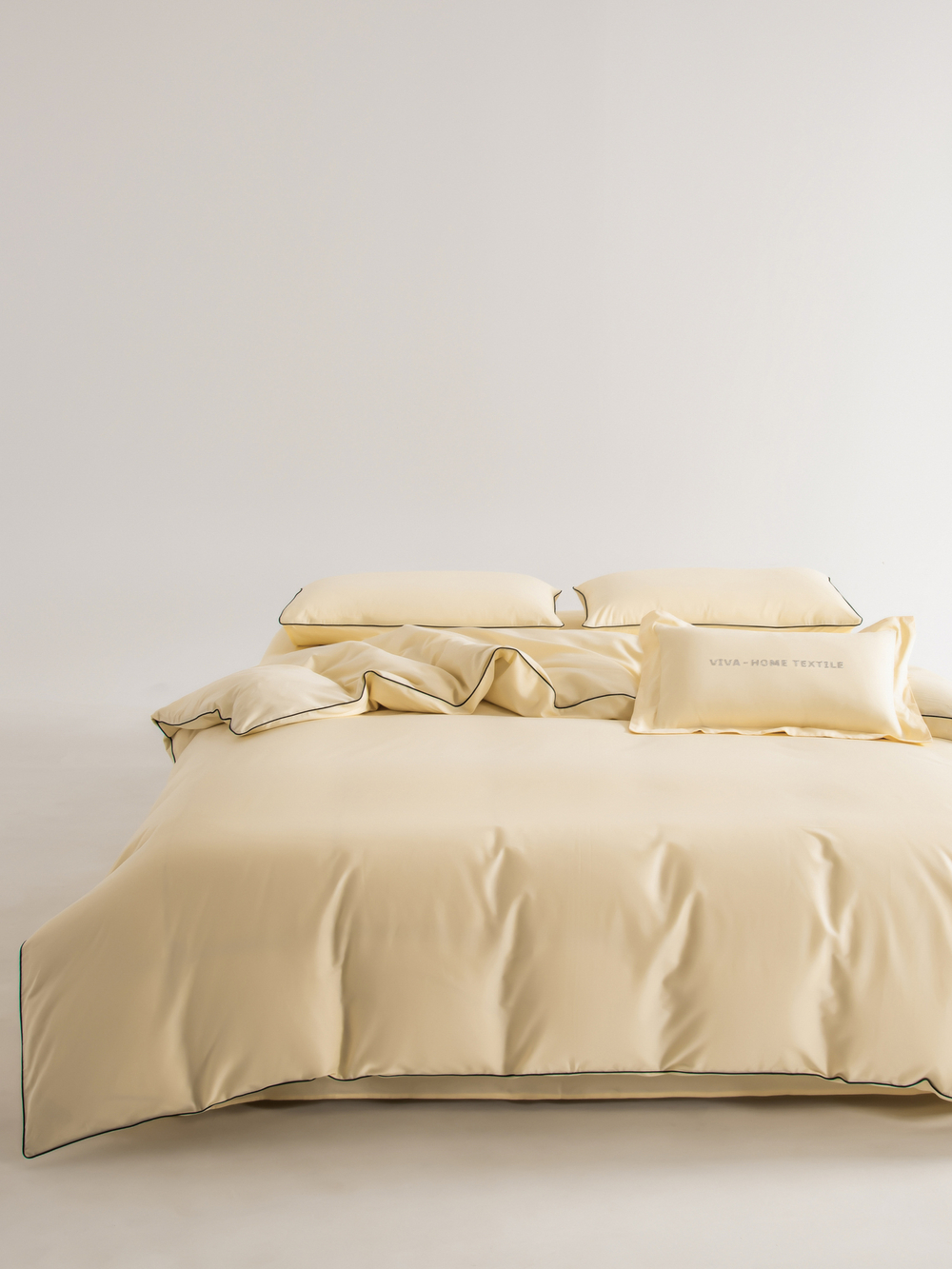 Комплект постельного белья Однотонный Сатин Элитный OCE010
