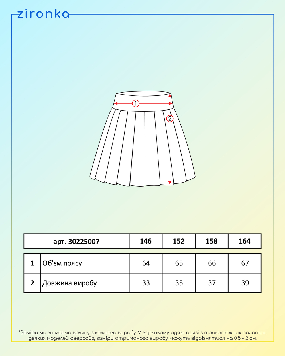 Спідниця синя для дівчинки (арт. 3022500702)