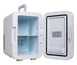 Міні холодильник для косметики 2 в 1 "Охолодження + Нагрів", 6л