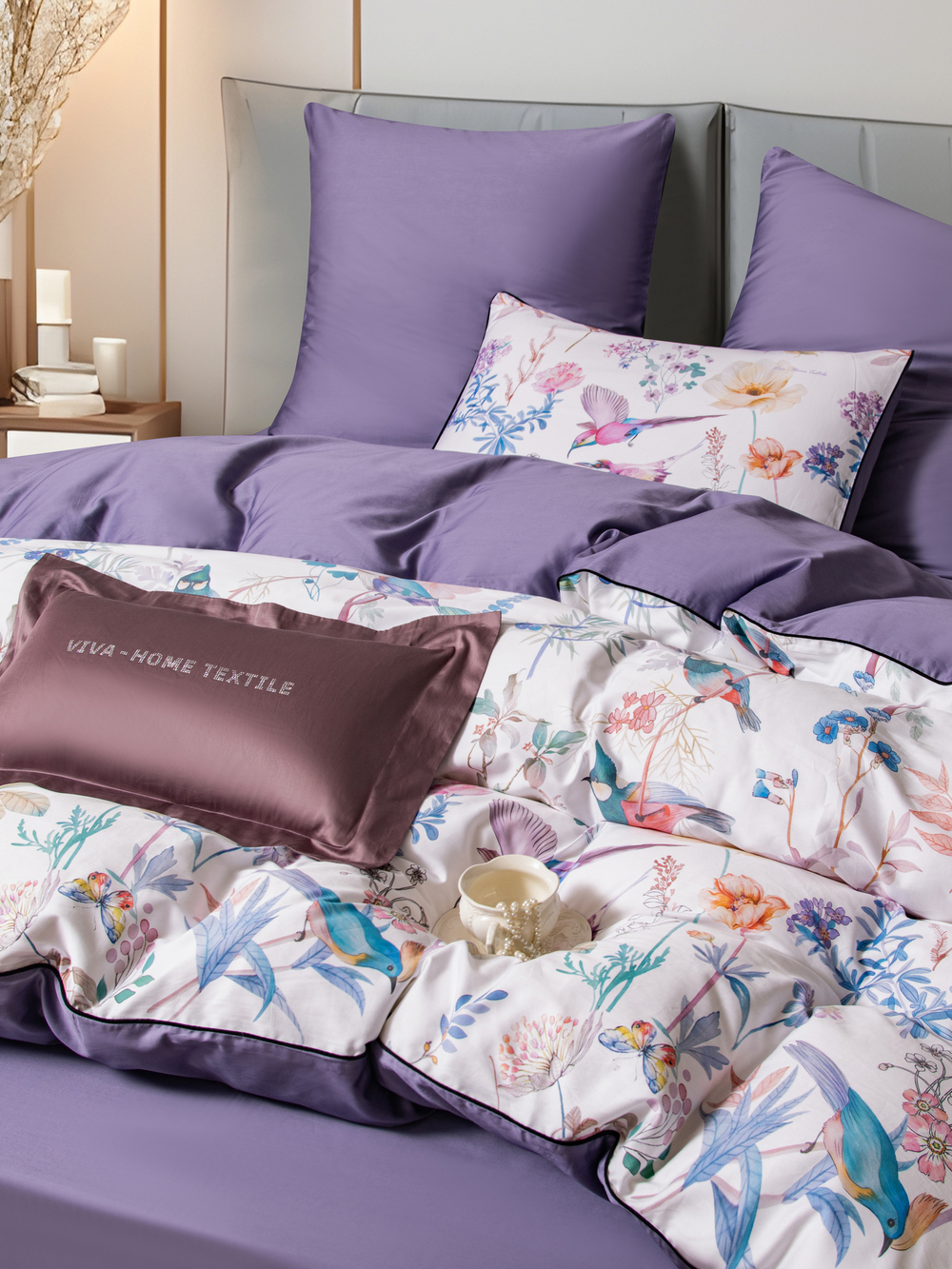 Комплект постельного белья Сатин Премиум CPA007