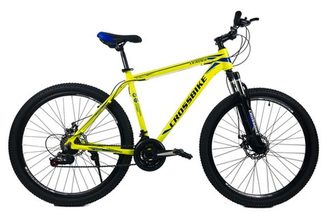 Велосипед горный алюминиевый CrossBike Leader 27.5 дюймов (рама 19 дюймов)