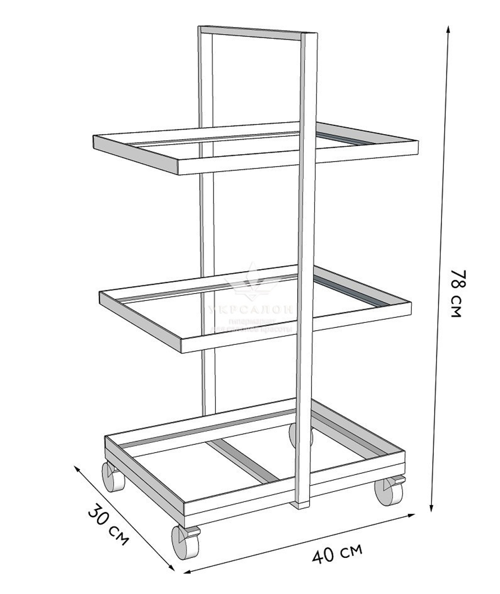 Тележка Diva Gold