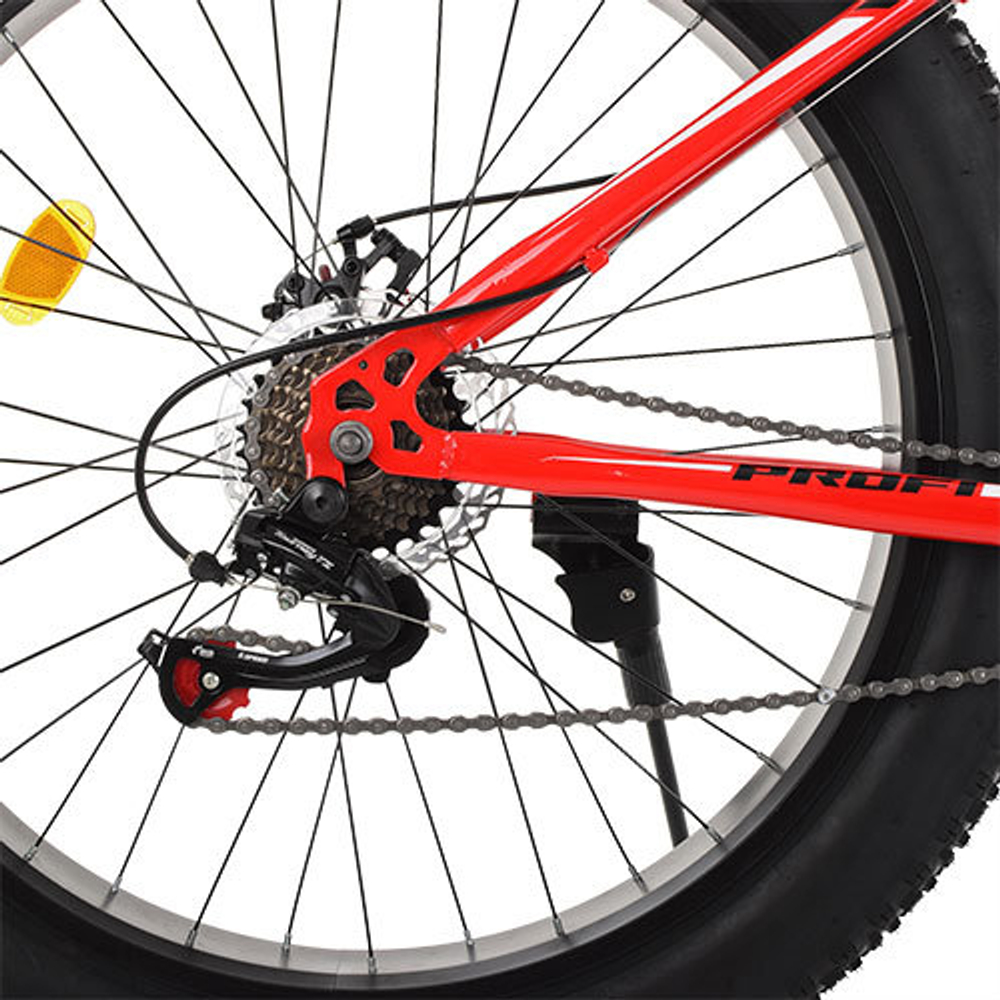 Велосипед горный фэтбайк Profi Power 1.0 26 дюймов, рама 17"