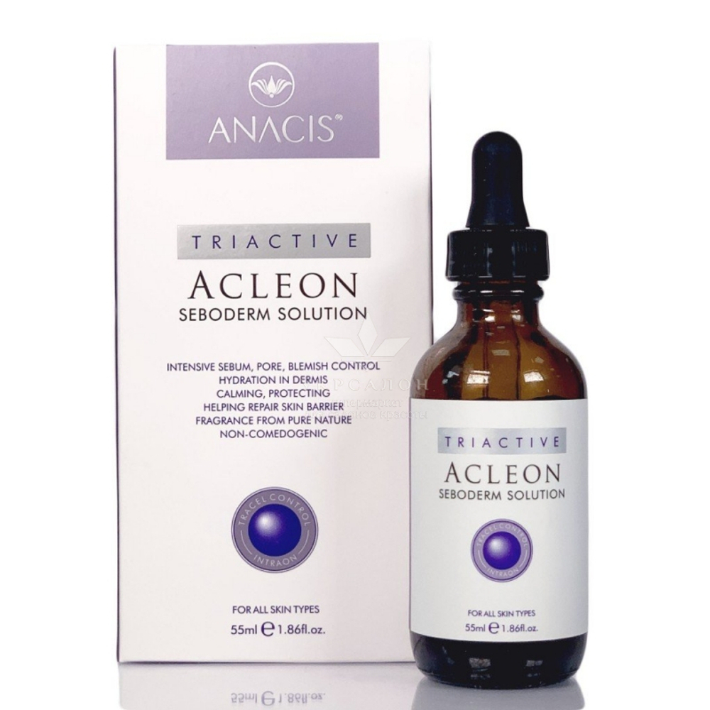 Висококонцентрована сироватка з зволожуючим і зміцнюючим ефектом Acleon Seboderm Solution Serum