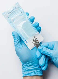 Пакети самоклеючі Microstop для стерилізації в автоклаві 60×110 мм, 200 шт