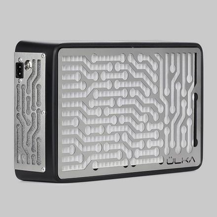 Витяжка для манікюру настільна Ulka Nano, колір чорний (сітка металік)