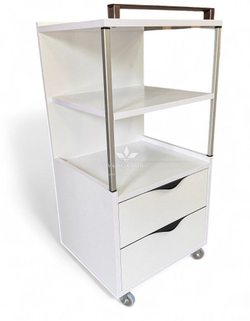 Педикюрний візок BVC ДСП з розетками