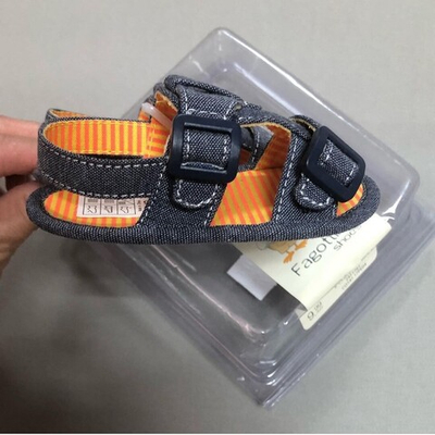 Пінетки-босоніжки, текстиль ТМ «OVS» (р. 18 - 11 см)