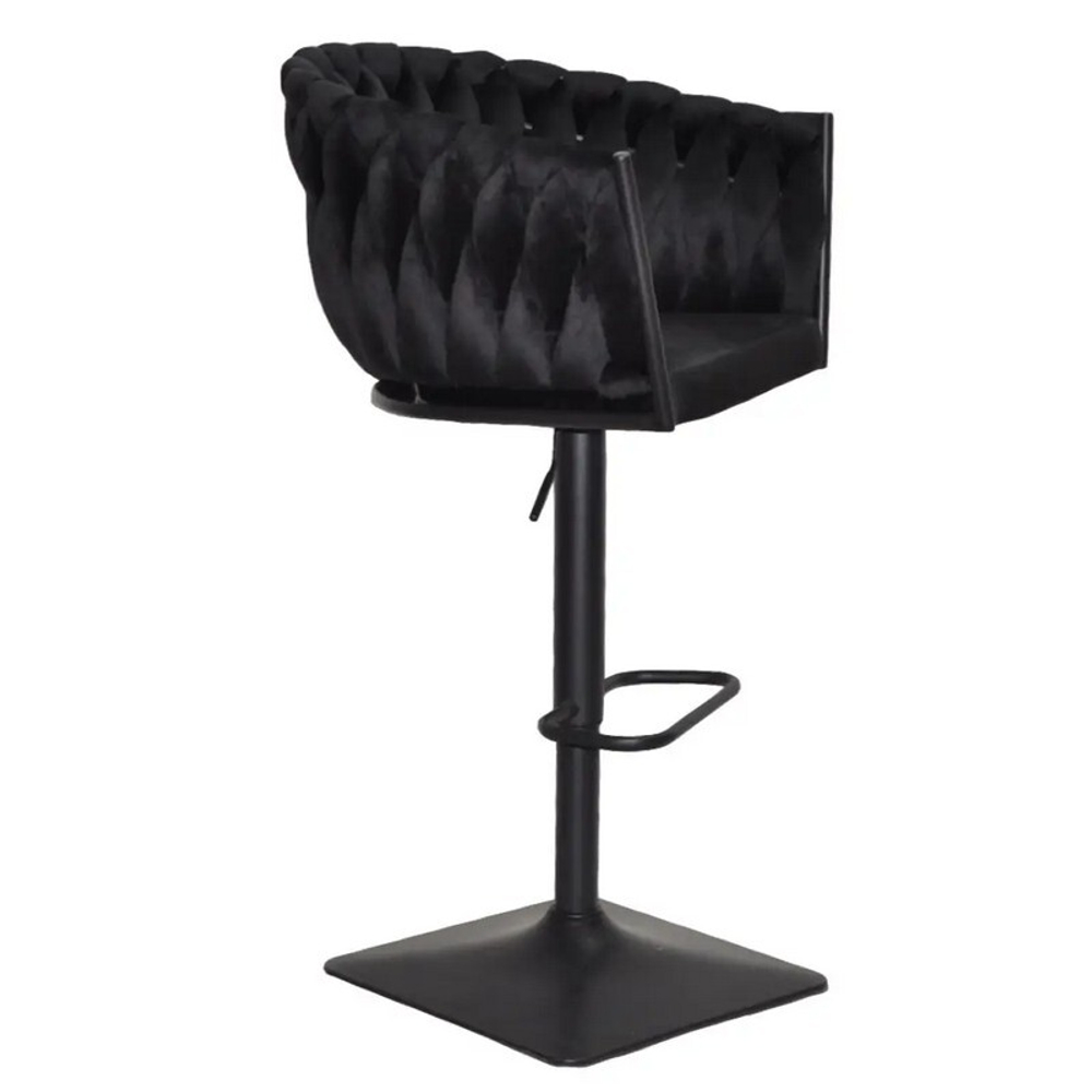 Стільчик для визажу Lolita Velor Black