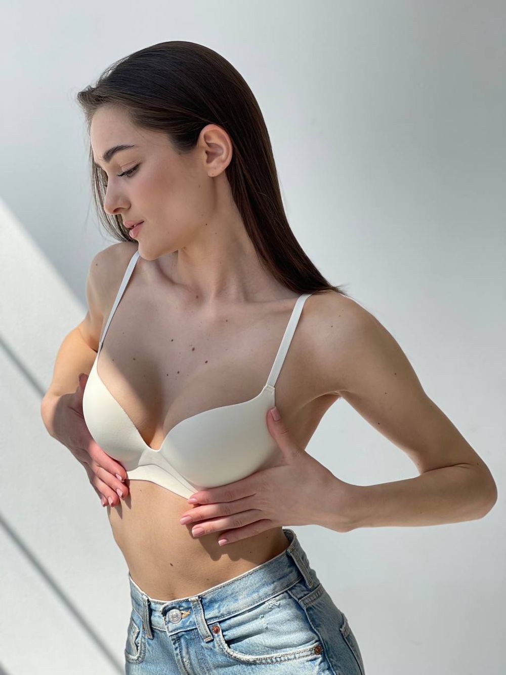 Безшовний бюстгальтер