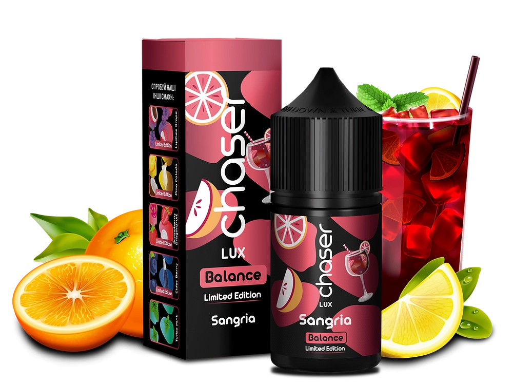 CHASER LUX Sangria (6,5%nic, 30ml)