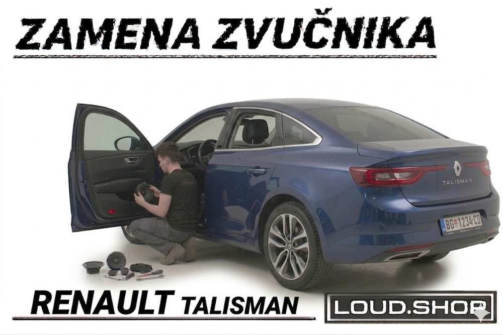 Komplet Zvučnika za Renault Talisman
